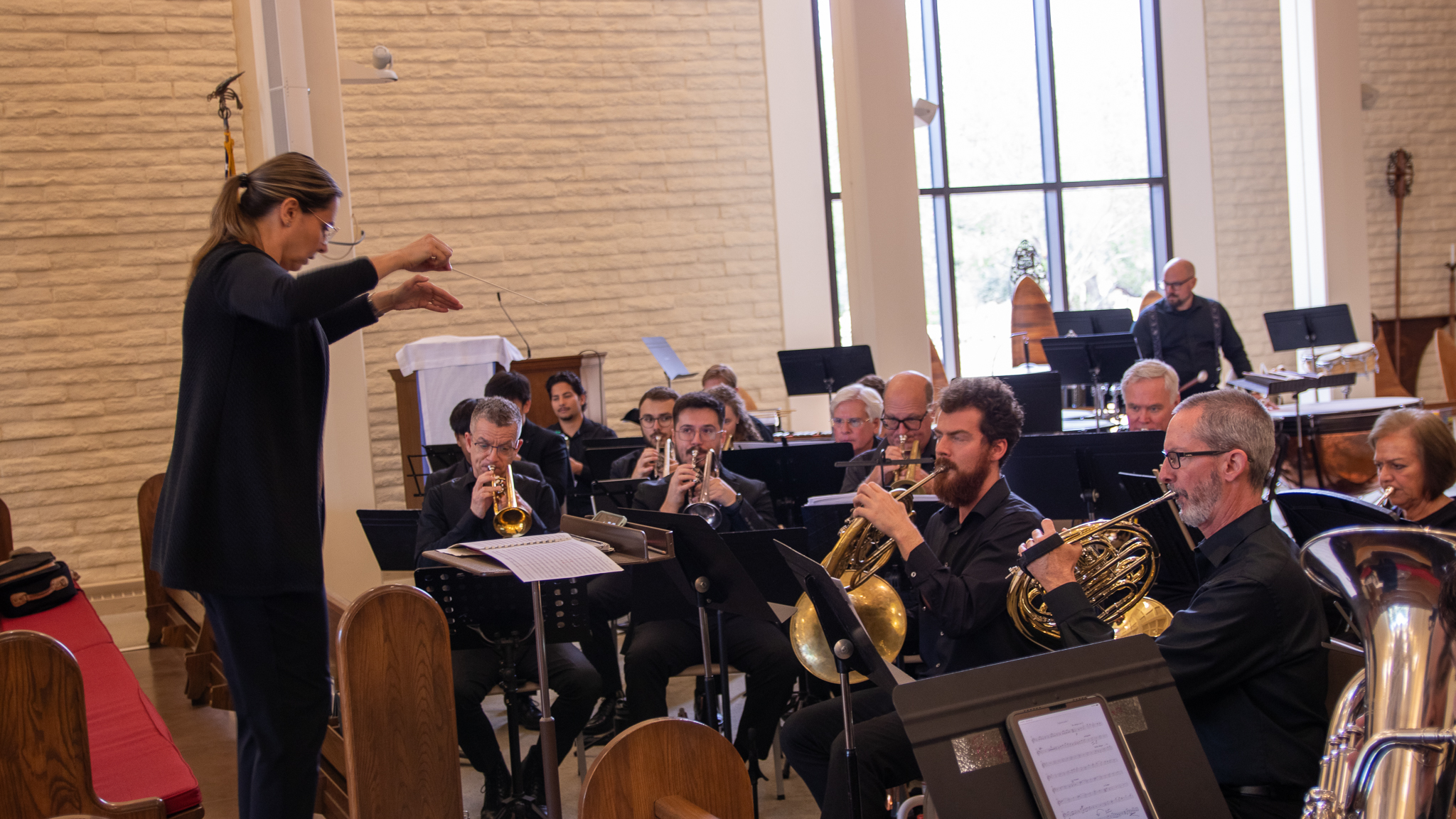 Salt River Brass outdoor community performance